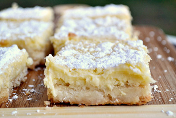 Cheesecake bars