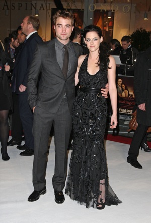 Robert Pattinson and Kristen Stewart 