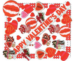 Valentine's Day decor kit