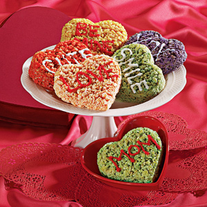 Valentine's Day cutout treats