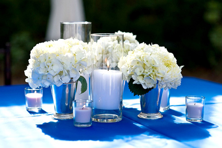 Winter tablescape