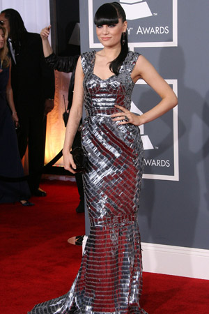 Jessie J Best Dressed at the 2012 Grammy Awards