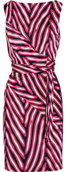 Diane von Furstenberg printed silk-jersey wrap dress