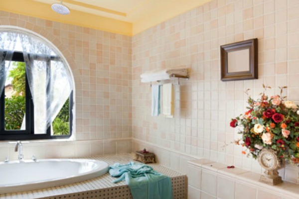 Clean bathroom