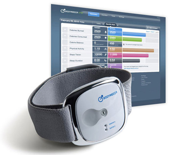 Bodyfit media armband