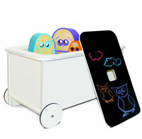 Chalkboard toy chest