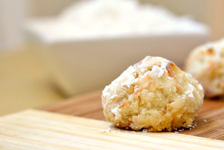 Coconut rum balls