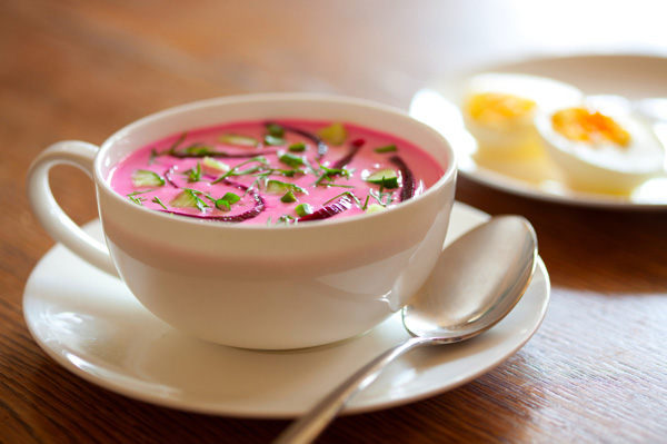 Spicy beat soup