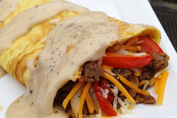 Country omelette