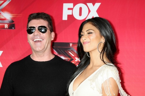 Simon Cowell and Nicole Scherzinger
