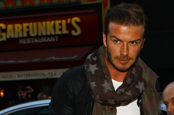 David Beckham embarrassed by underwear ads