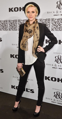 Ashlee Simpson at the Rock & Republic For Kohl's Fashion Show