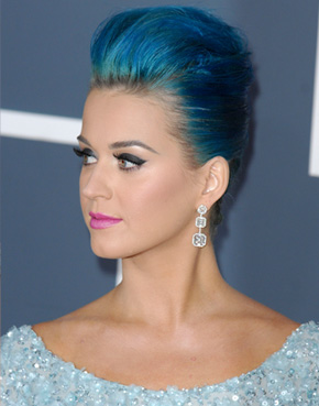 Katy Perry Hairstyle on Katy Perry S Grammy 2012 Hairstyle