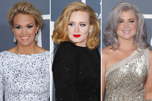 Carrie Underwood, Adele, Kelly Osbourne