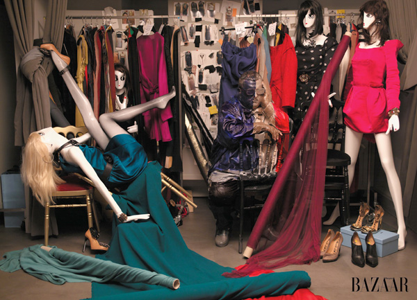 Alber Elbaz in Harper's Bazaar March issue