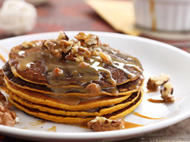 Monday: Harvest grain pancakes