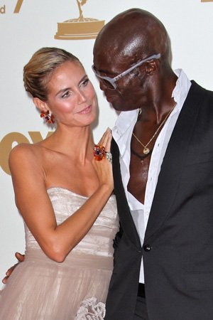 Heidi Klum and Seal