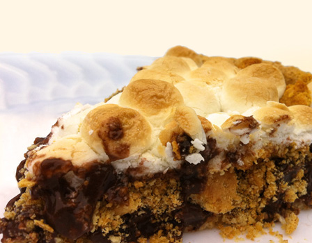 S'mores pie