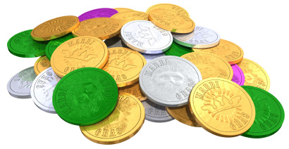 Mardi Gras coins