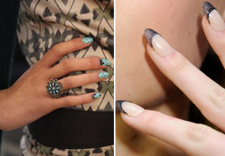Joy Cioci and Gretcen Jones nails