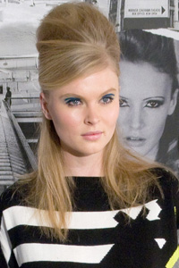 New York Fashion Week hairstyle -- L.A.M.B