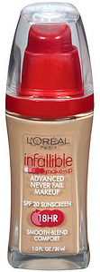 L'Oréal Infallible Advanced Never Fail Makeup
