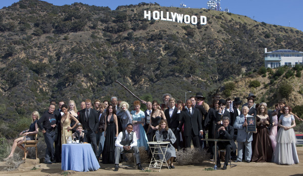Madame Tussauds' Oscar photo