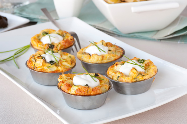 Savory breakfast frittata