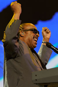 Stevie Wonder Muhammad Ali birthday