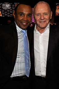 Sugar Ray Leonard Anthony Hopkins Muhammad Ali birthday