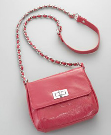 New York & Company Bold Patent Mini Bag, $33
