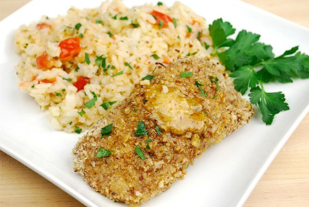 Pecan crusted catfish