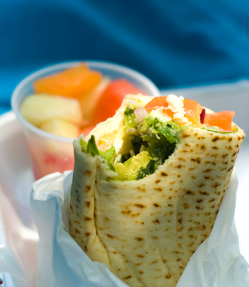 Pita pocket salad