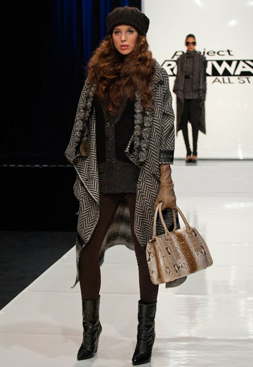 Project Runway -- Steal the look Episode 6 -- Jerrel's winter look