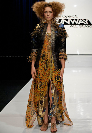 Project Runway -- Steal the look Episode 7 -- Mondo's dress