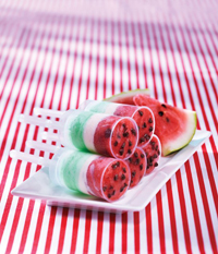 Watermelon push up pop
