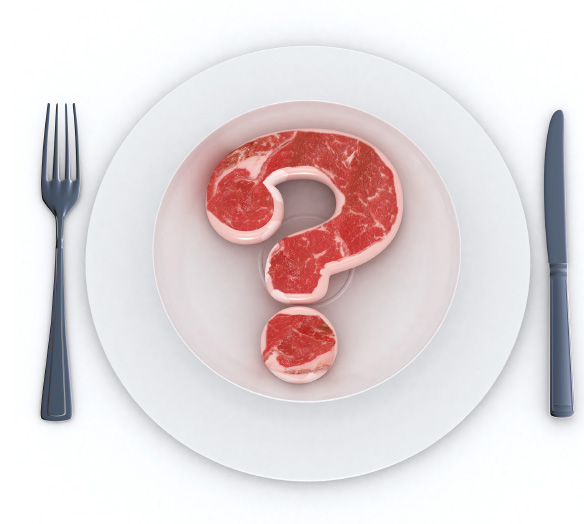 Question mark beef
