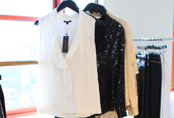 Rachel Zoe Fashion Collection: Sequined blouse