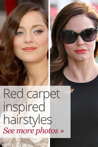 Everyday red carpet hair
