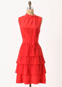 Ruffled Oska dress