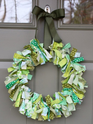 St. Patrick's Day wreath