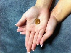 Use a small amount of self tanner