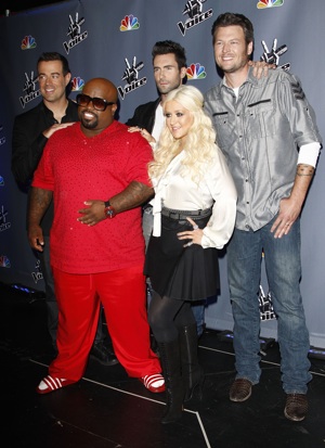 The Voice cast