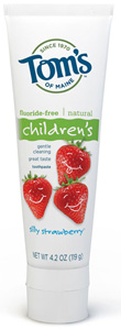 Tom's of Maine Silly Strawberry Flouride-Free Toothpaste