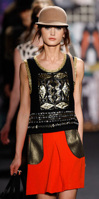 NY Fashion Week 2012 -- Tracy Reese 