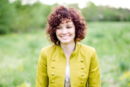 Woman with red hair