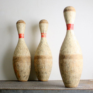 Vintage Bowling Pin 58