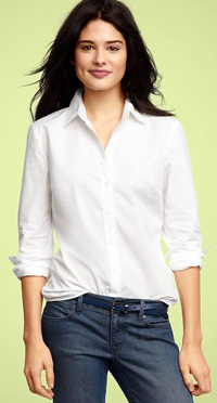 White dress shirt