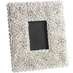 White rose picture frames