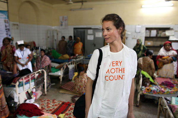 Christy Turlington Burns Every Mother Counts